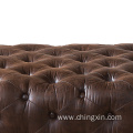 Living Room Furniture Tufted Chesterfield Ottoman CX603